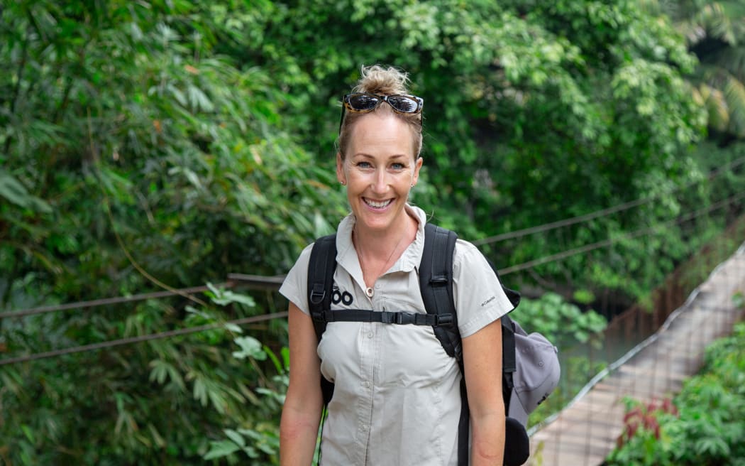 Amy Robbins, Deputy Curator of Mammals at Auckland Zoo