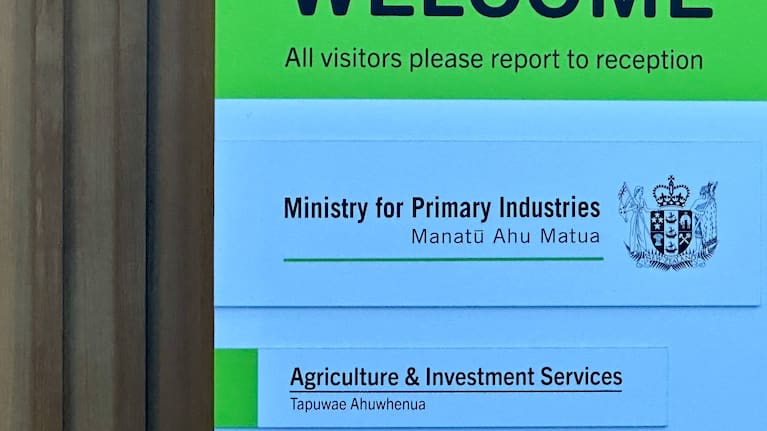 The Ministry for Primary Industries in Wellington.