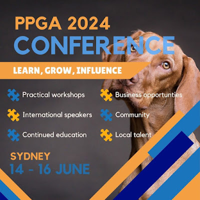 The flyer for the PPG Australia conference in Sydney in June 2024