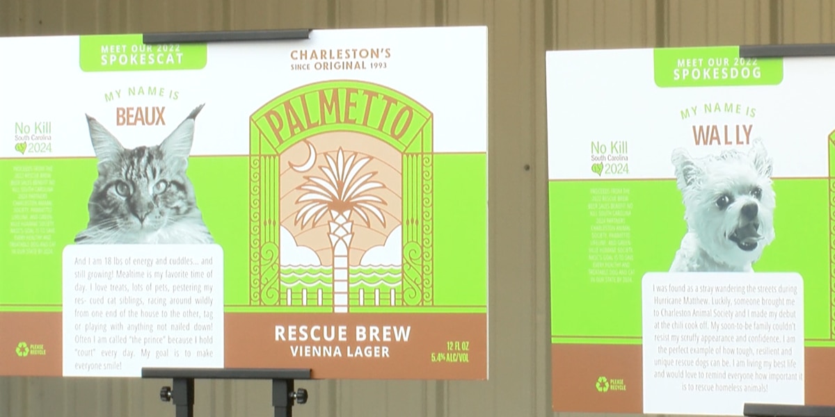 Charleston Animal Society announces winners of 2022 ‘Rescue Brew’