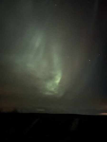 Northern Lights Last Night | My Shetland