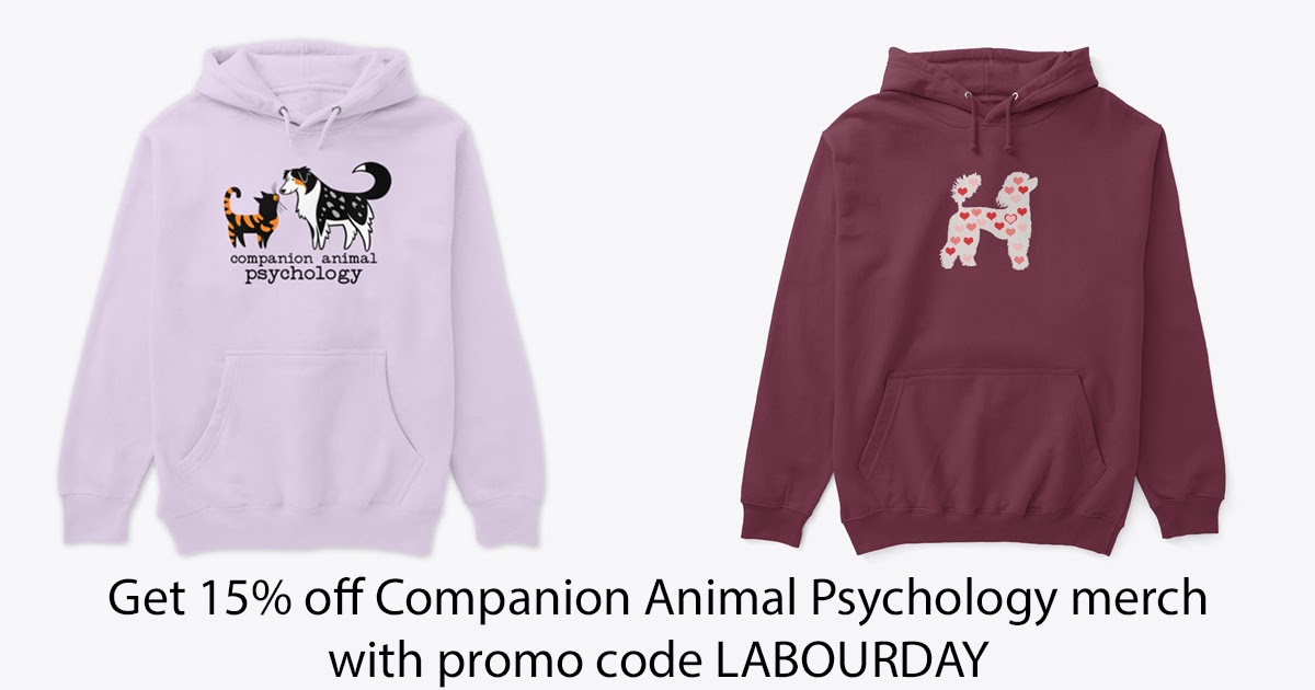Companion Animal Psychology merch is on sale