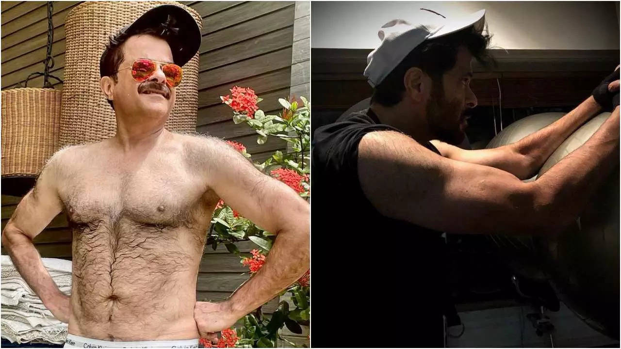 Anil Kapoor shares pictures of his epic body transformation for Animal and Fighter: It has been both challenging and gratifying | Hindi Movie News