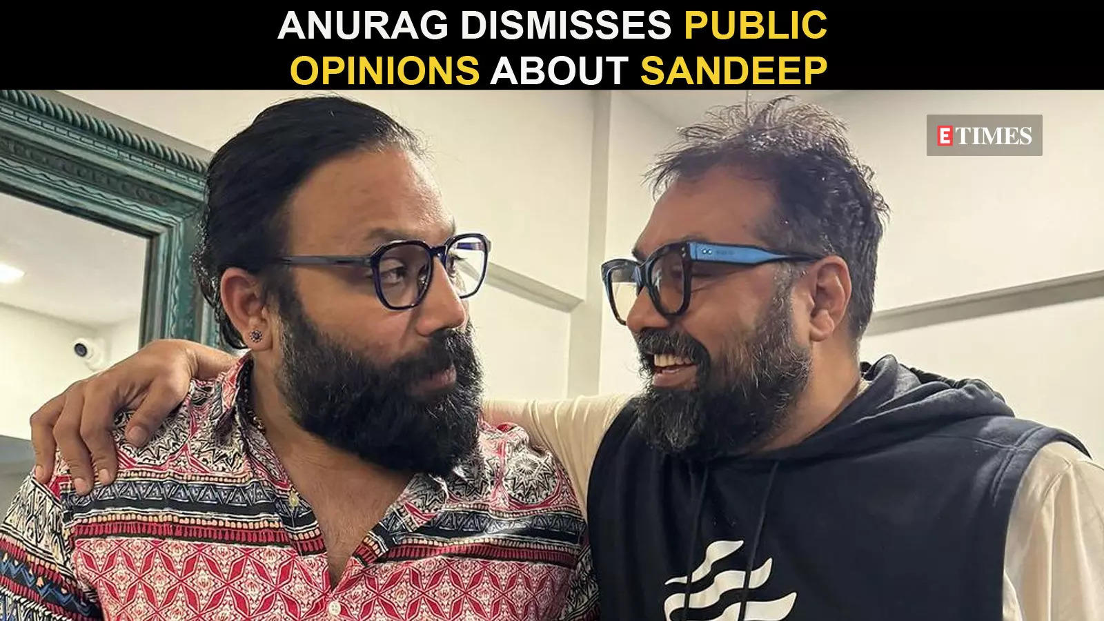 Anurag Kashyap praises Sandeep Reddy Vanga and his film 'Animal'; calls him ' 'most misunderstood and judged' filmmaker | Etimes
