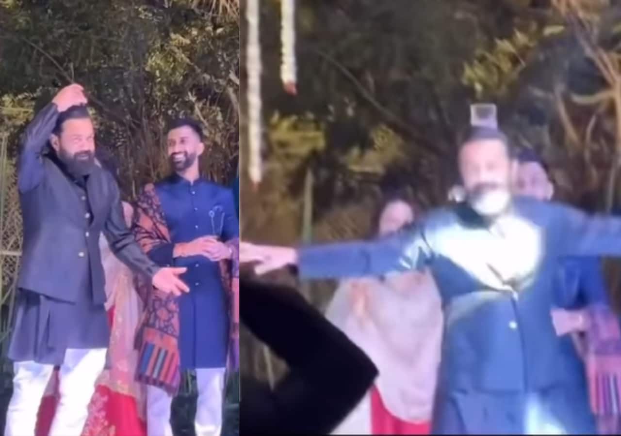Animal star Bobby Deol grooves to Jamal Kudu at his niece Nikita Chaudhary’s pre-wedding festivities [Watch UNMISSABLE Video]