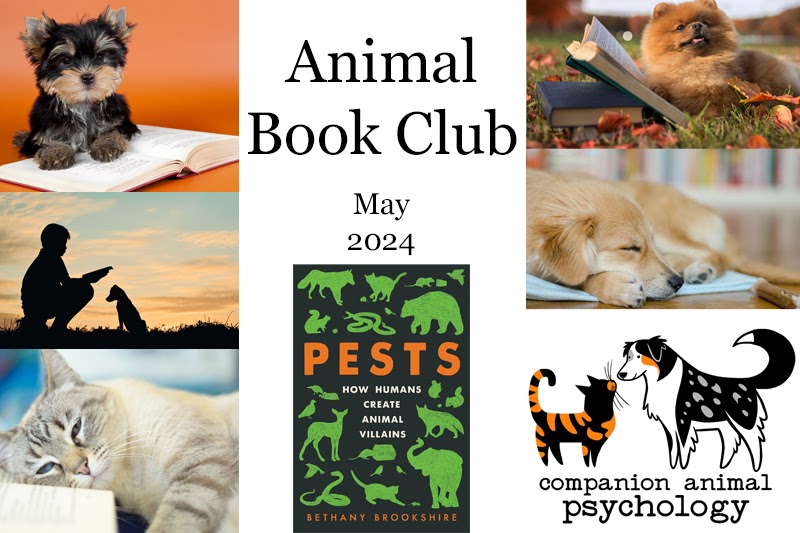 Companion Animal Psychology Book Club May 2024