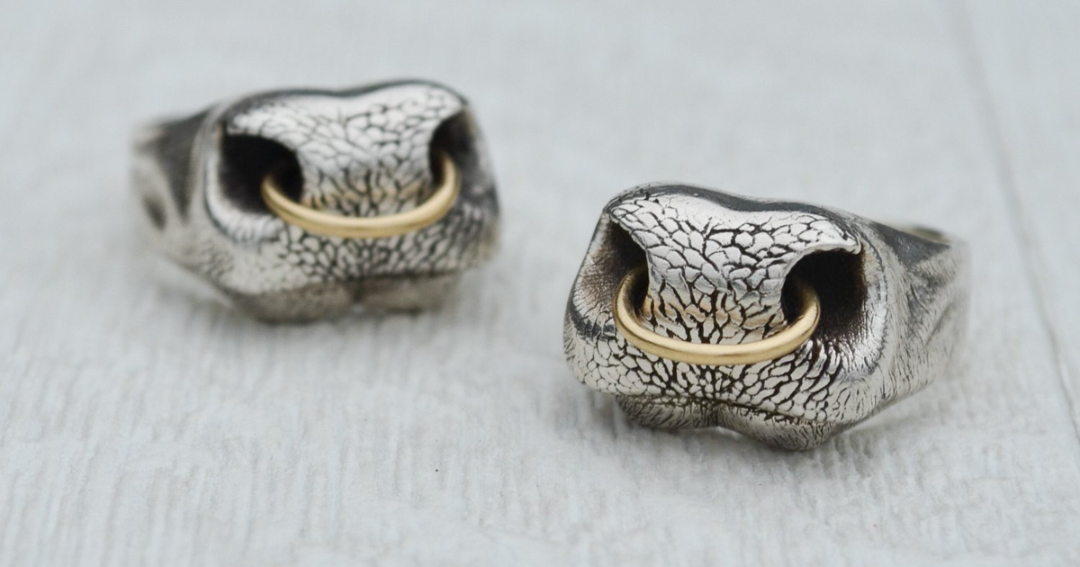 Handmade “Nose Rings” Designed To Look Just Like Different Animal Noses