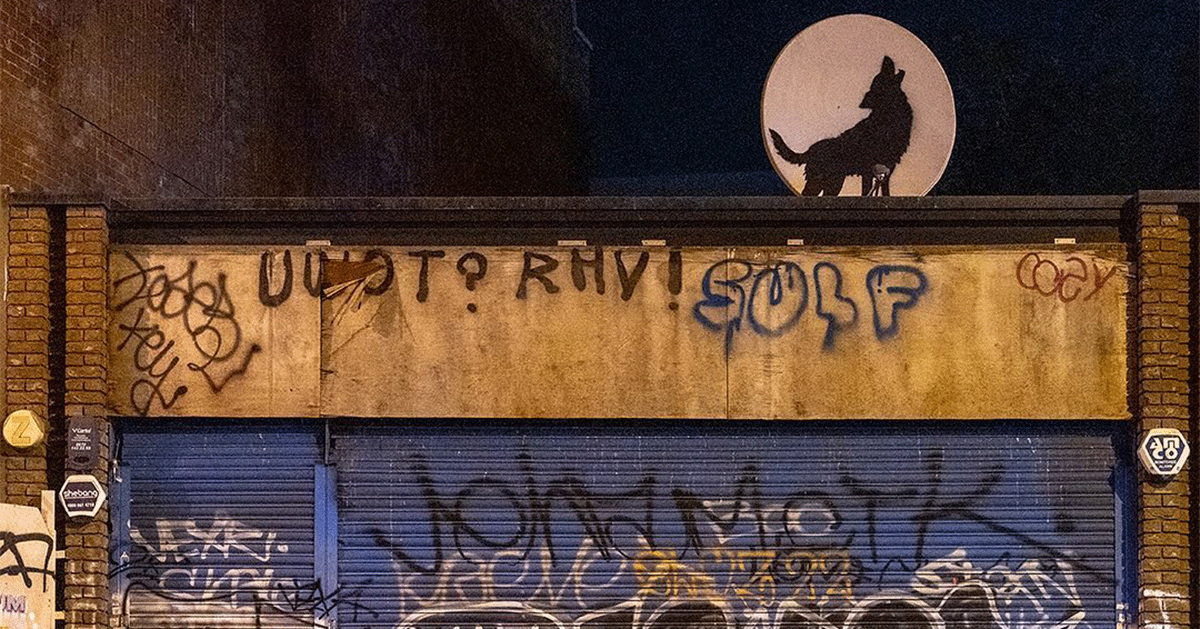 why is banksy covering london with animal murals?