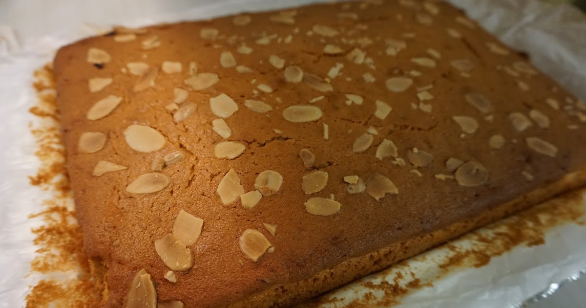 Orange & Almond Tray Cake